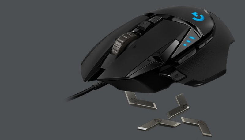 罗技 Logitech G G502 Hero 高效能游戏鼠标 - 电脑配件 - 塑料 