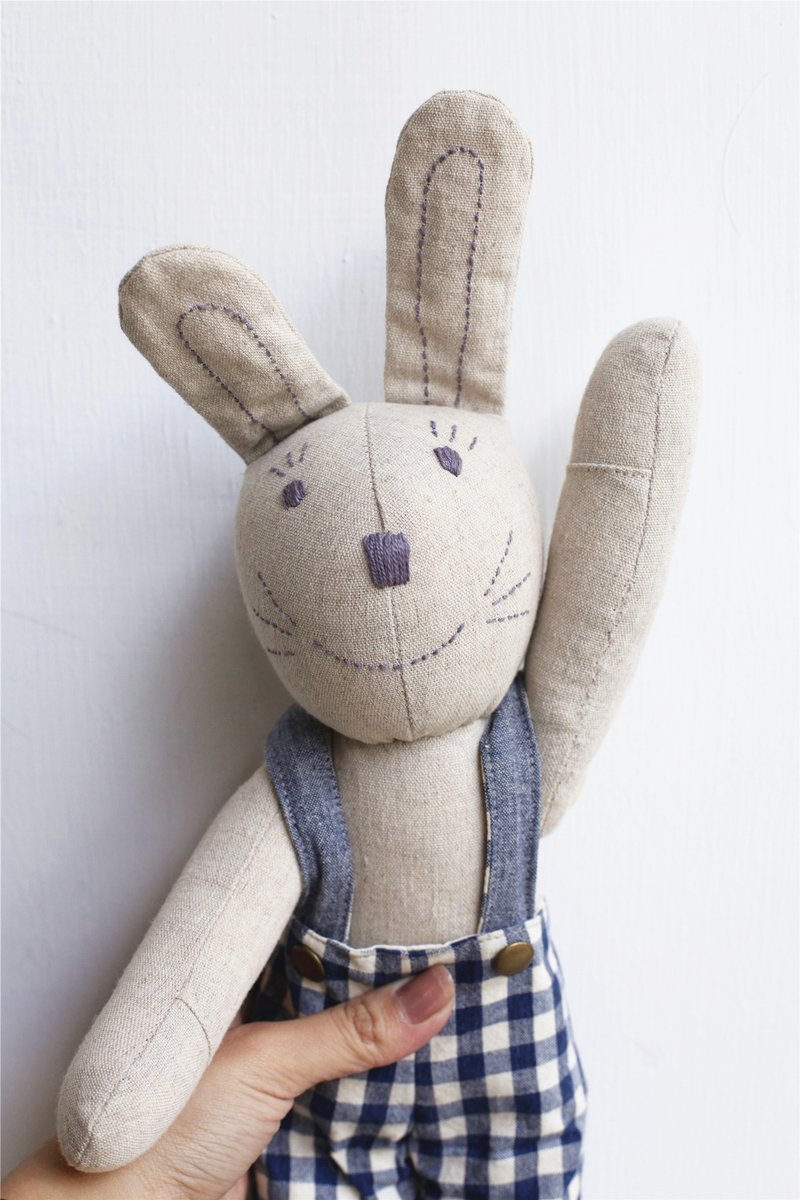 【好日手作】手作兔娃娃 - 玩偶/公仔 - 其他材质 多色