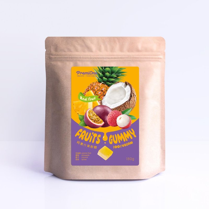 【鲜果制造】纯素热带什果软糖 - 零食/点心 - 新鲜食材 