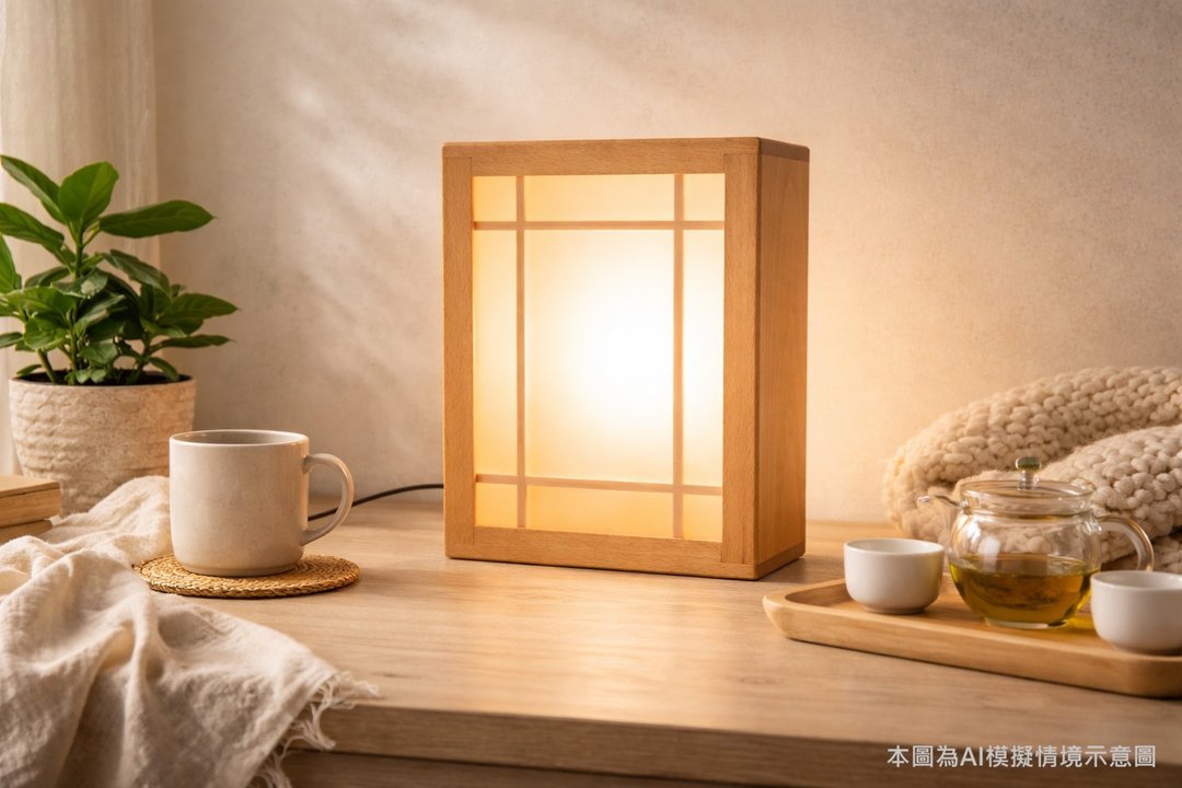 【非木不可】日式夜灯 - 灯具/灯饰 - 木头 咖啡色