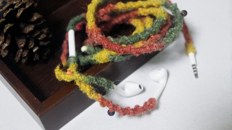 公平贸易线绳-手工编制造型耳机 - 其他 - 棉．麻 