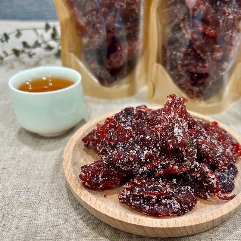 赫赫汉方 l  霜降洛神 (糖霜洛神干) 200g/包 600g/包 - 零食/点心 - 植物．花 红色