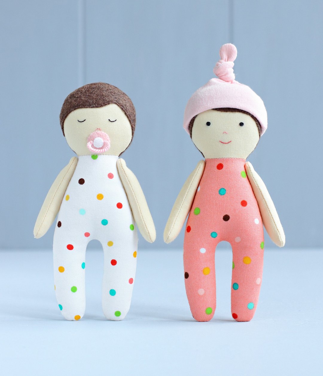 PDF Mini Baby Doll Sewing Pattern - 手工艺教程/工具书 - 其他材质 