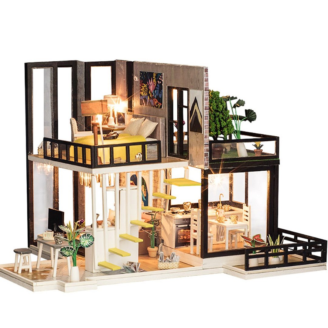【大型DIY小屋】月光森林│全台唯一总代理High-House袖珍屋 - 木工/竹艺/纸艺 - 木头 白色