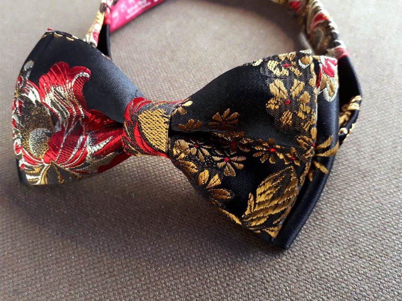 灿烂的永恒 领结 Bow ties - 领结/领巾 - 聚酯纤维 黑色