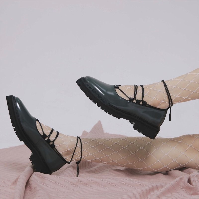 Elephant Ballet 2.0 in Rubber sole - 其他女款皮鞋 - 真皮 灰色