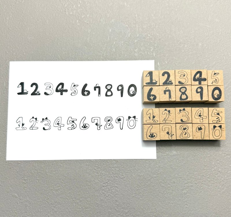 ```json
数字印章 猫 寒带雀 - 印章/印台 - 橡胶 咖啡色
