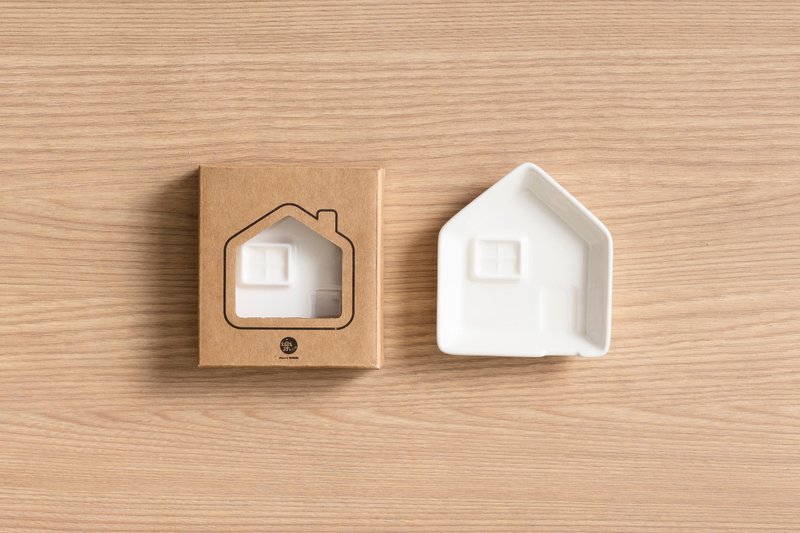 【婚礼小物】单入小房子酱油碟 - 碗 - 瓷 多色