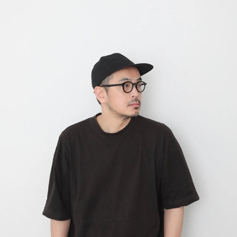 OMAKE.jp 俐落帽LooksNeatCap 黑 - 帽子 - 棉．麻 黑色