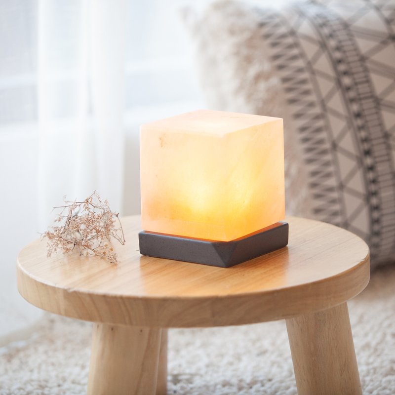 ONELIVINGS日式职人陶瓷盐灯 - CUBE - 灯具/灯饰 - 陶 橘色