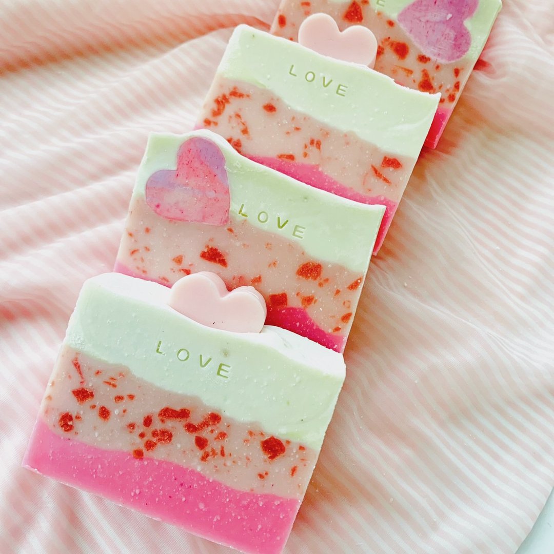 甜蜜滋味Sweet Love | 手工皂 - 肥皂/手工皂 - 其他材质 粉红色