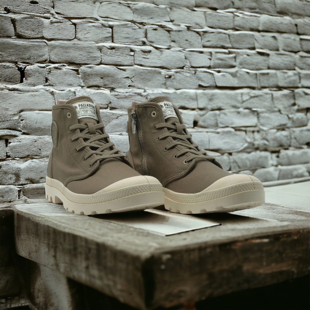 PALLADIUM PAMPA 9色经典拉链款潮流帆布军靴 79101 - 女款休闲鞋 - 棉 多色