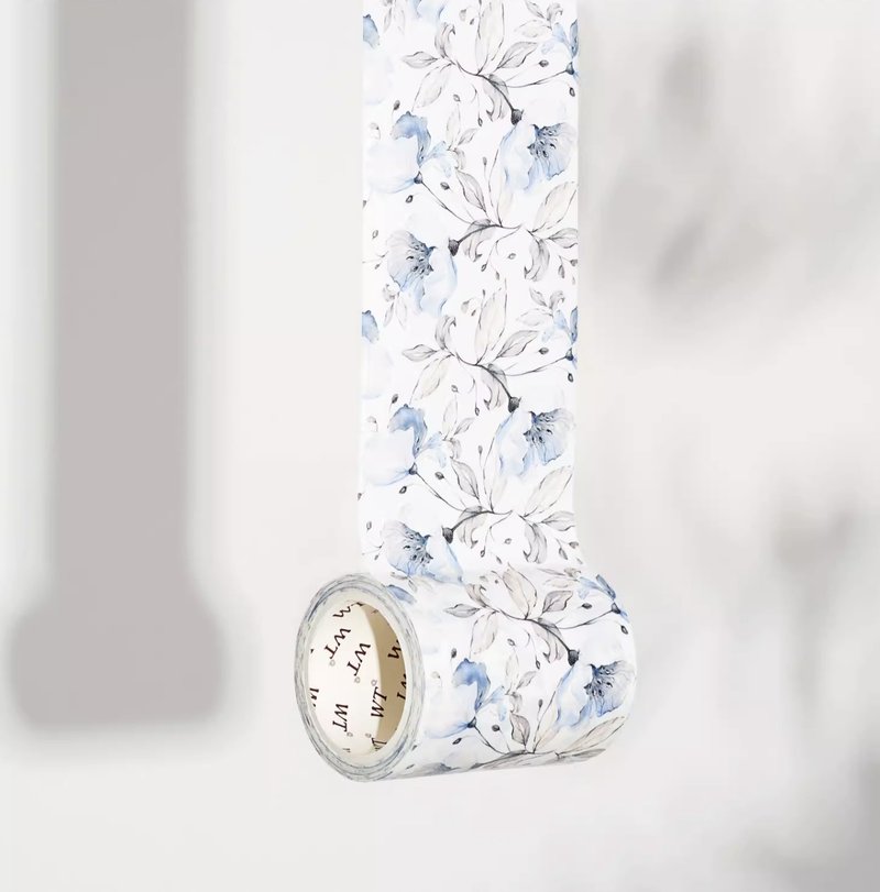 蓝风铃 和纸胶带 5米卷 - 纸胶带 - 纸 多色