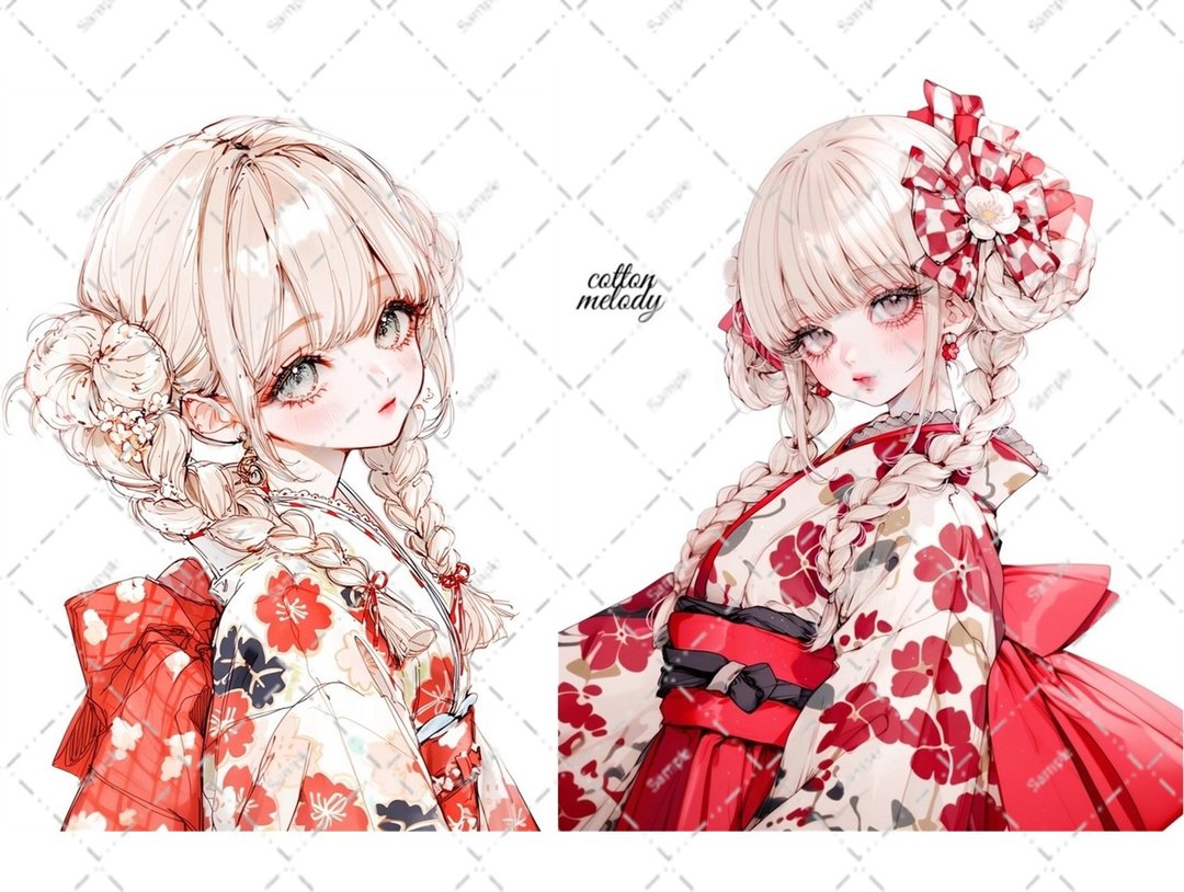 原创贴纸 no.9770 人物贴纸 原创贴纸 人物贴纸 女孩贴纸 原创人物贴纸 - 贴纸 - 纸 