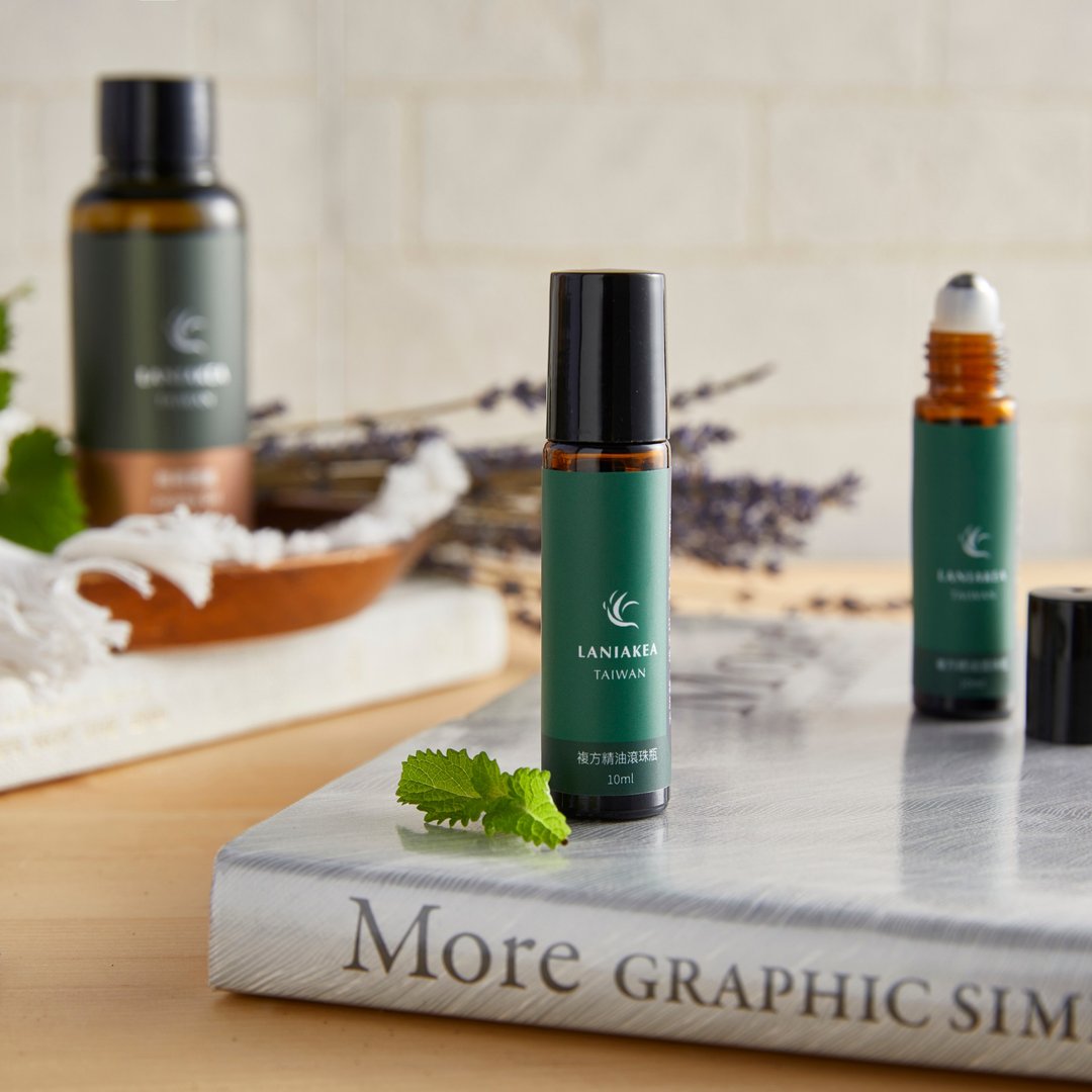 复方精油滚珠瓶 【漫步草原】 10ml - 香水 | 清新 | 天然 - 香水/香膏 - 精油 绿色