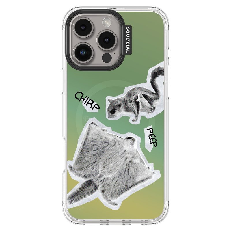 Exotic Animals Sky Squirrels iPhone 16 手机壳 磁吸机壳 - 手机壳/手机套 - 其他材质 
