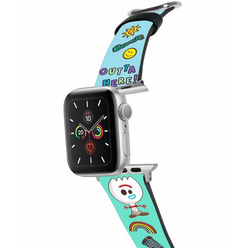 迪士尼彼思叉奇玩具总动员十字压纹Apple Watch真皮牛皮皮革表带 - 表带 - 真皮 