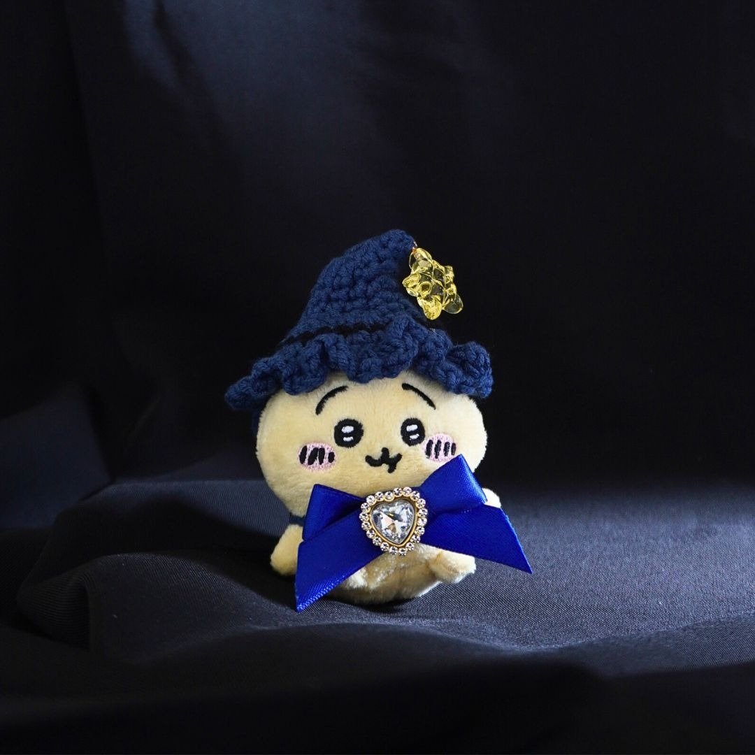 靛夜星语-夜之魔法师 | 娃衣 吉伊卡哇 ちいかわ Chiikawa 扭蛋 - 玩偶/公仔 - 棉．麻 蓝色