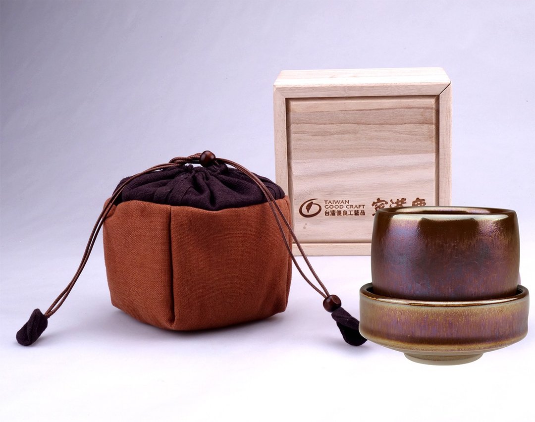 曜变天目韵金对杯 | 收藏典藏珍藏艺术茶杯推荐 - 茶具/茶杯 - 瓷 橘色