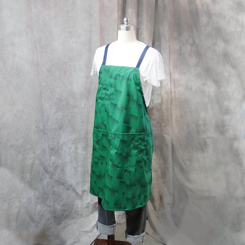 Sienna职人工作服围裙 - 围裙 - 聚酯纤维 绿色
