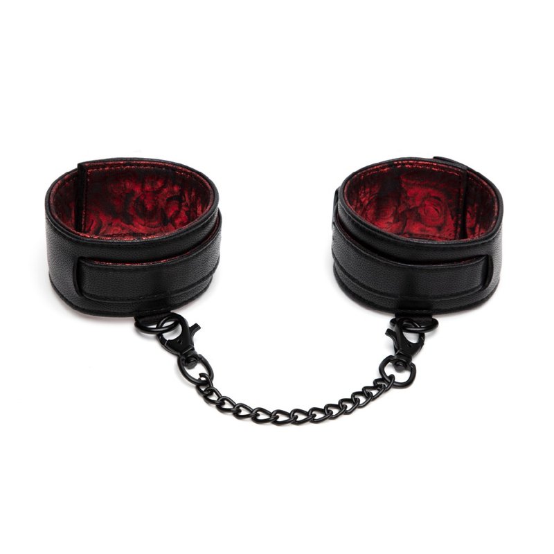 格雷的五十道阴影Sweet Anticipation红玫瑰脚踝束缚带 - 情趣用品 - 其他材质 