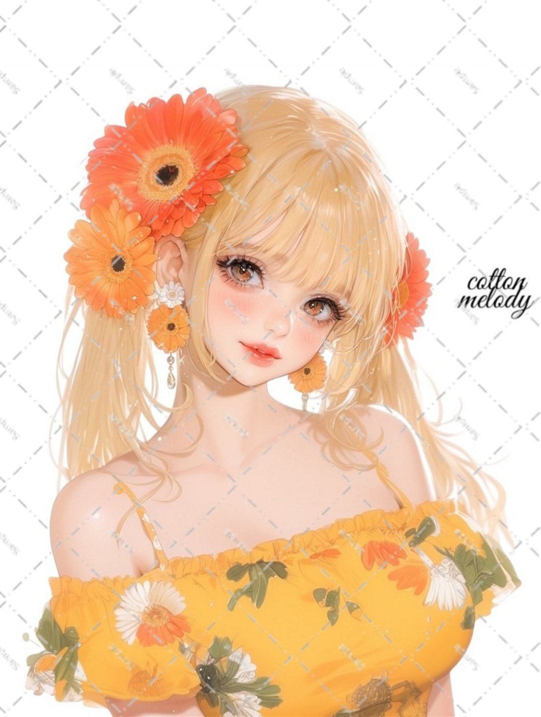 原创贴纸 no.6168 人物贴纸 原创贴纸 人物贴纸 女孩贴纸 原创人物贴纸 - 贴纸 - 纸 
