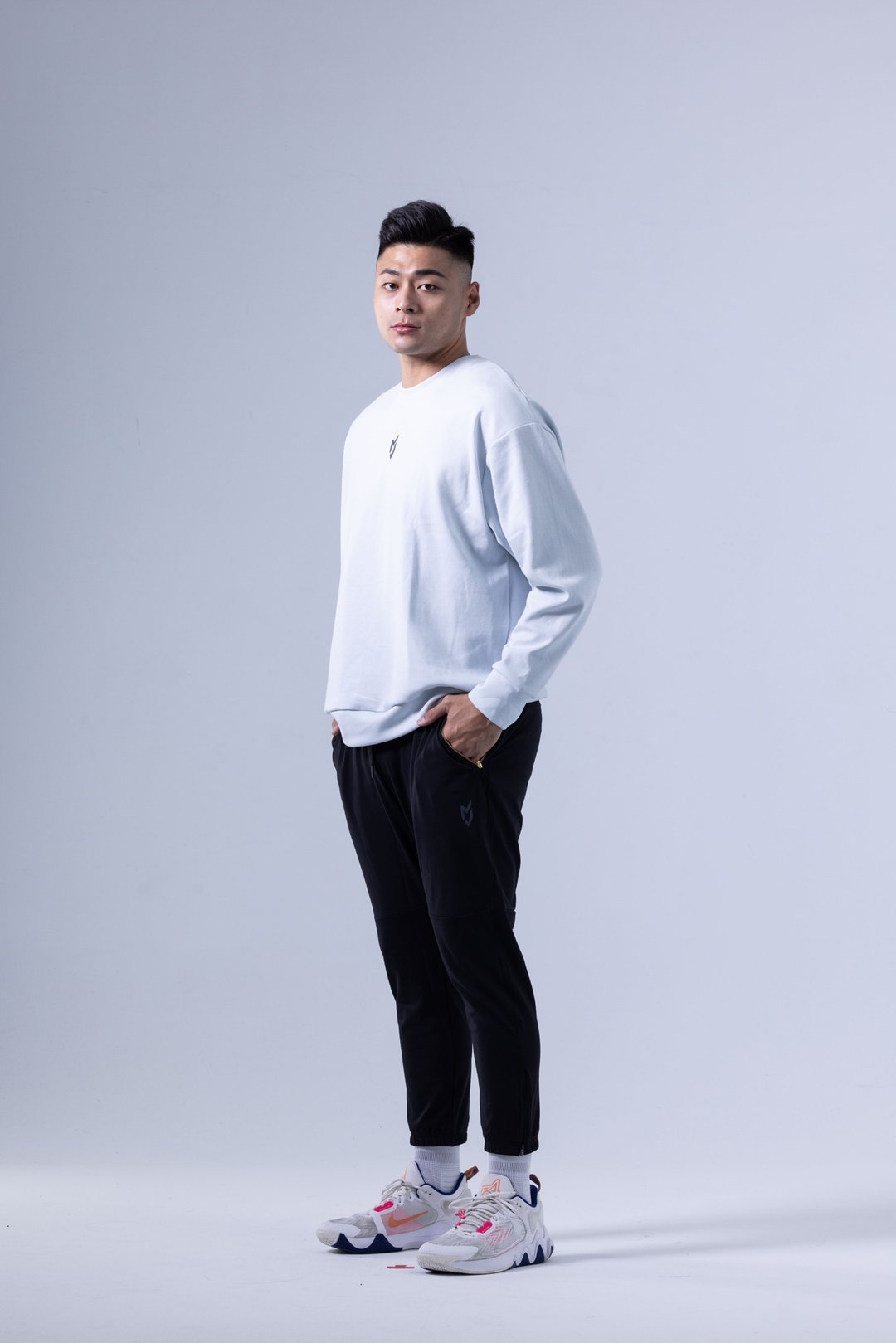 MJC 男版机能运动长裤(黑) - 男士长裤 - 其他人造纤维 黑色