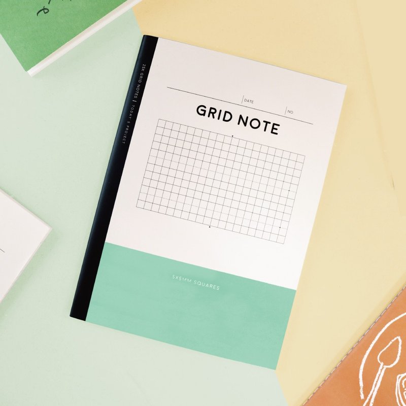 Ching Ching X CHOICE系列 CN-25105 25K 主题活用方格定页笔记 - 笔记本/手帐 - 纸 