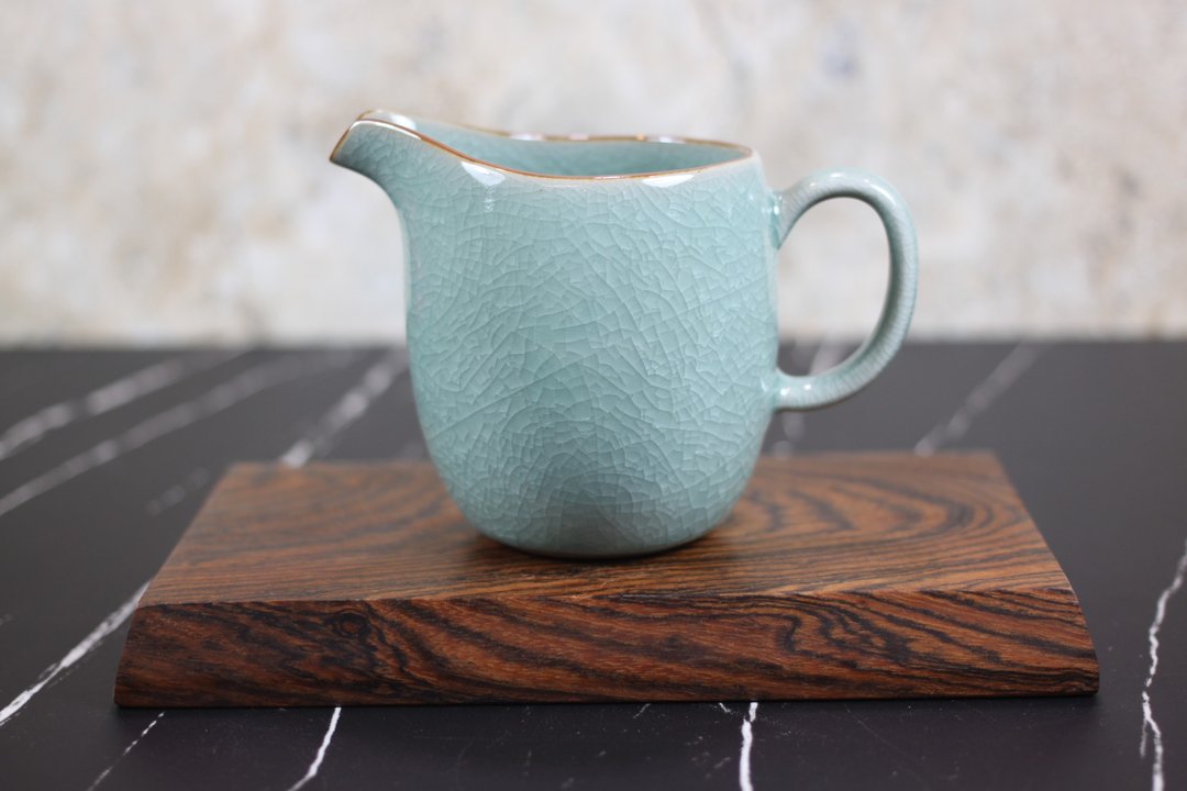 【情人节礼物】哥窑 冰裂纹 茶海 莺歌陶艺名家叶敏祥作品 - 茶具/茶杯 - 陶 