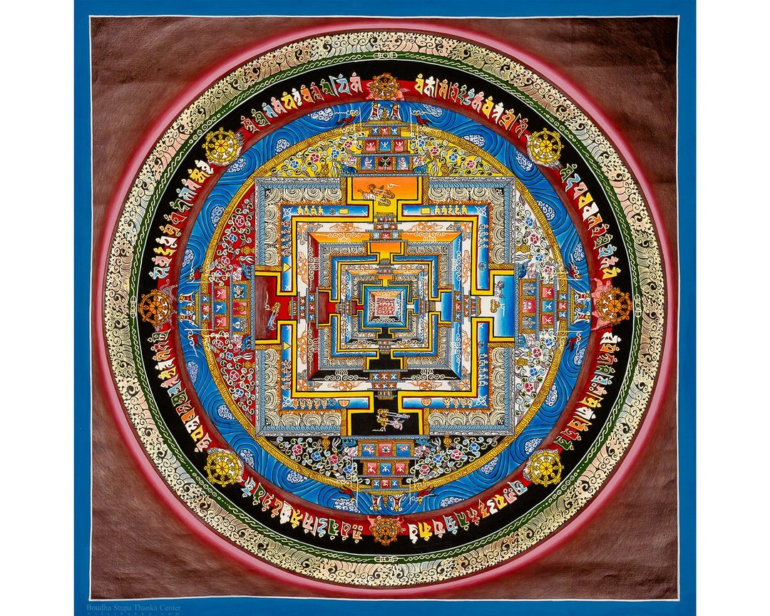 宇宙和谐的时轮曼陀罗 - 墙贴/壁贴 - 其他材质 多色