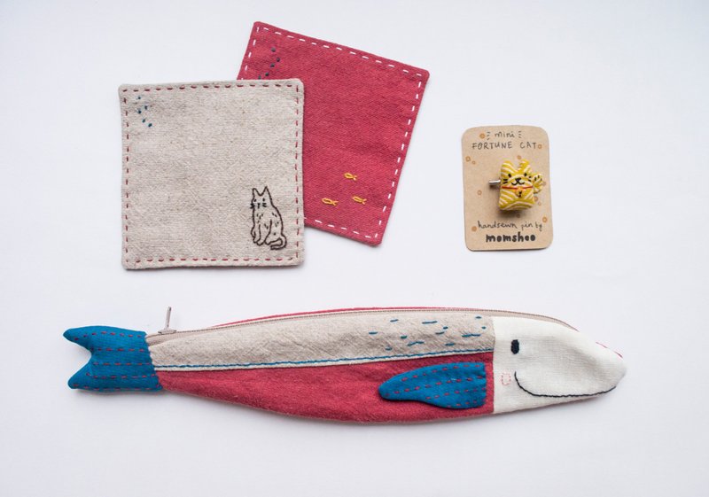 Goody Bag - Momshoo 鱼猫合拼福袋 周年庆限量优惠福袋 - 其他 - 棉．麻 多色