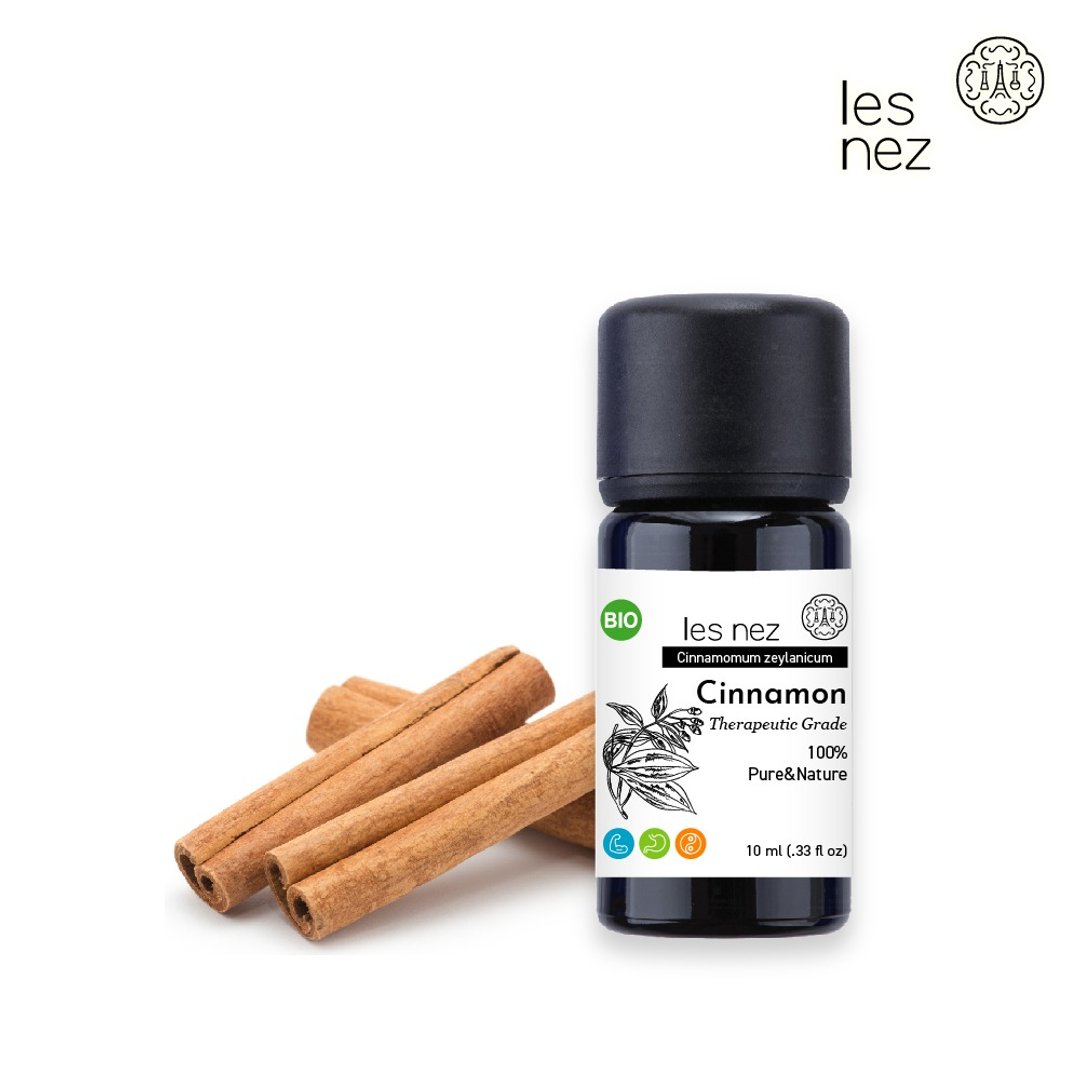 【Les nez 香鼻子】100%天然单方肉桂叶精油 10ML - 香薰/精油/线香 - 精油 黑色