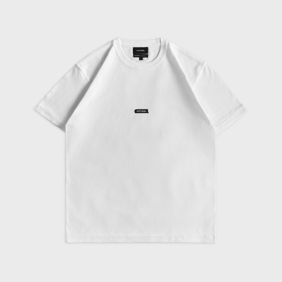 DYCTEAM - 纸胶带重磅TEE (white) - 男装上衣/T 恤 - 其他材质 白色