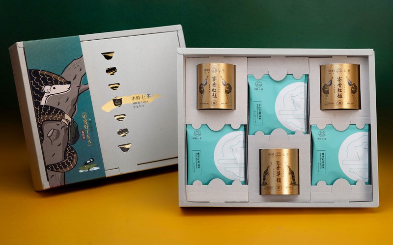 【甲等好 TEA】茗茶大礼盒 - 茶 - 植物．花 