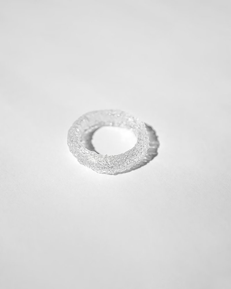 Hario手工玻璃戒指 - 粉末 (HAA-PW-R) - 戒指 - 玻璃 透明