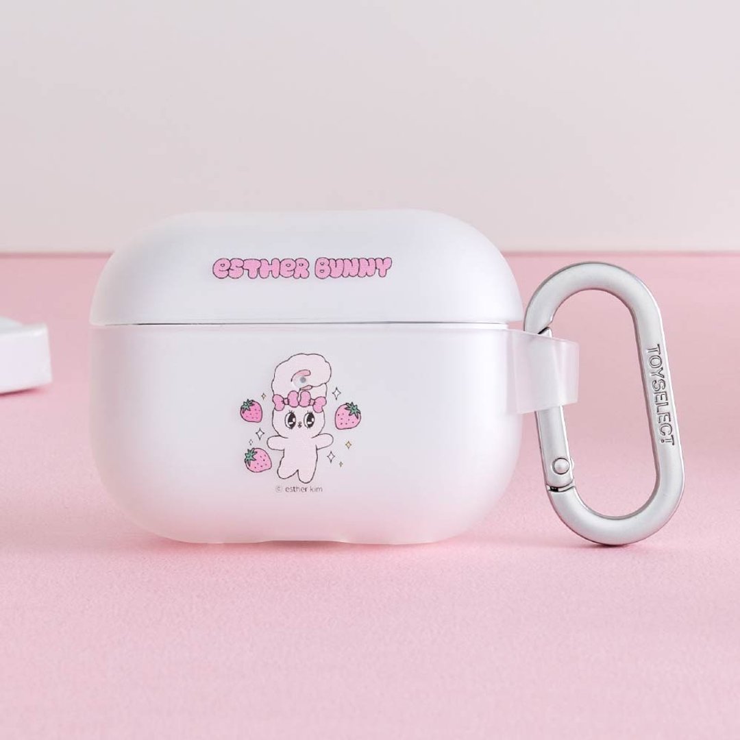 艾丝乐小兔 开心草莓强悍防摔 AirPods 保护套 - 耳机收纳 - 塑料 多色