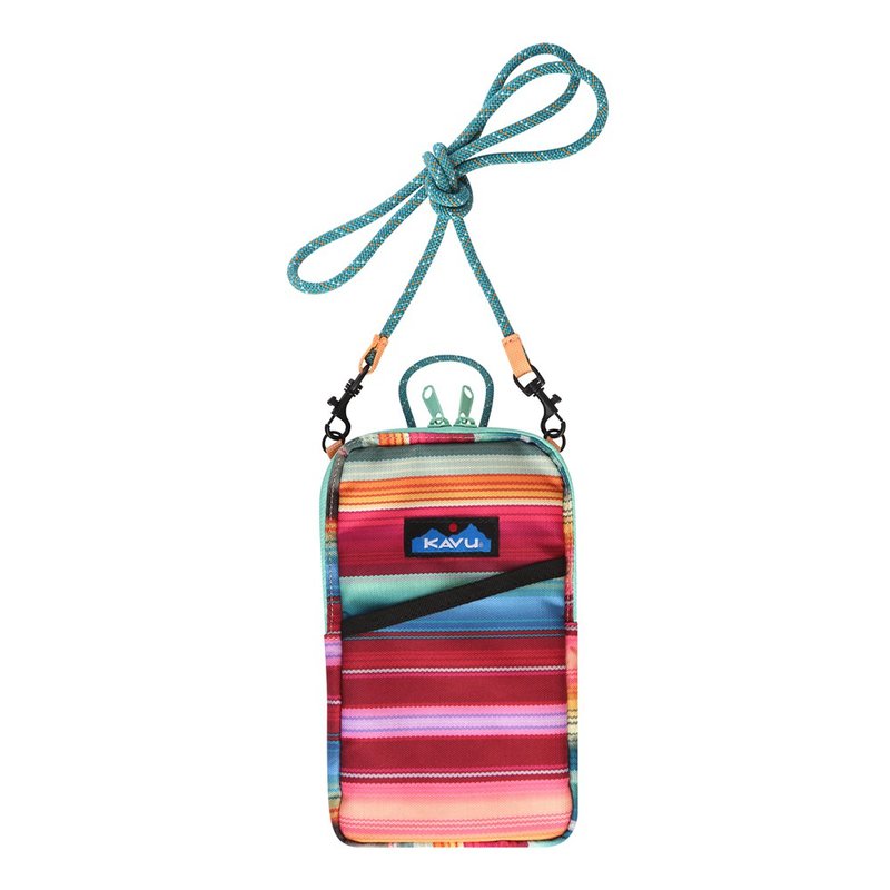 【西雅图 KAVU】Essential Case 多功能斜背包 多彩奔走 #9297 - 侧背包/斜挎包 - 其他材质 多色