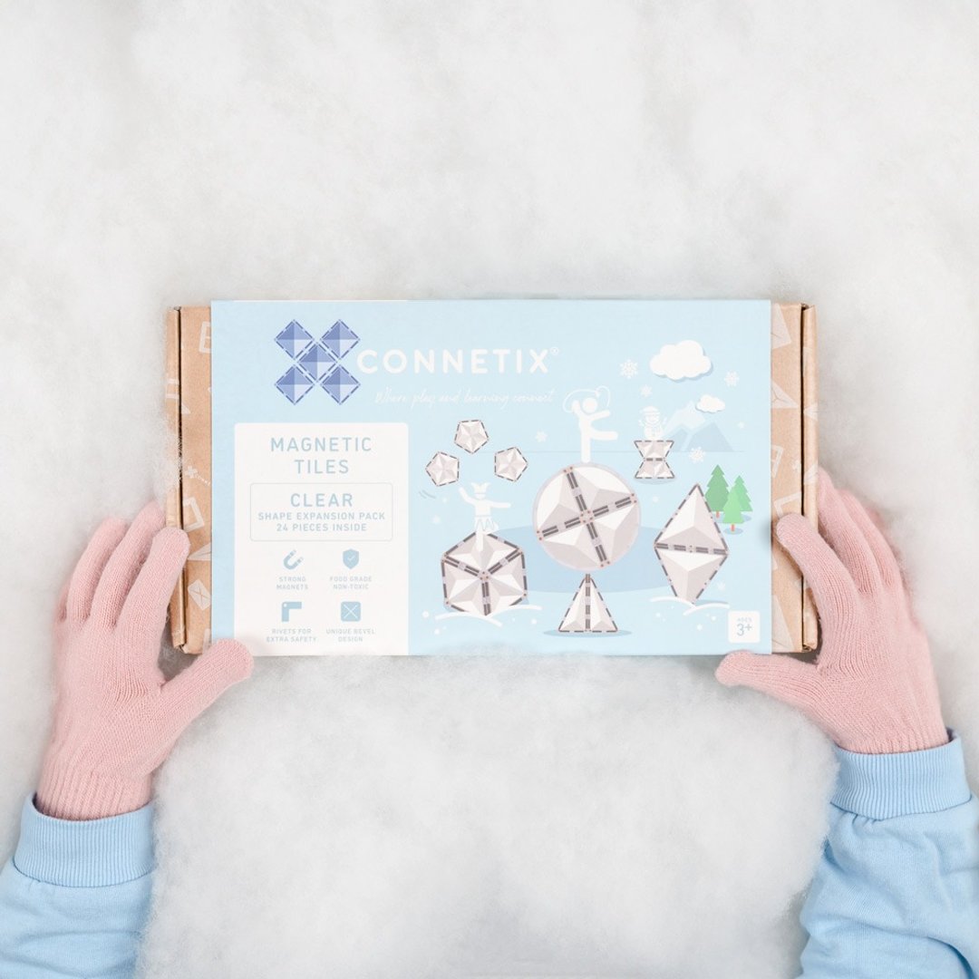 澳洲Connetix透明磁力积木-形状扩充组(24pc) 儿童玩具 - 玩具/玩偶 - 塑料 