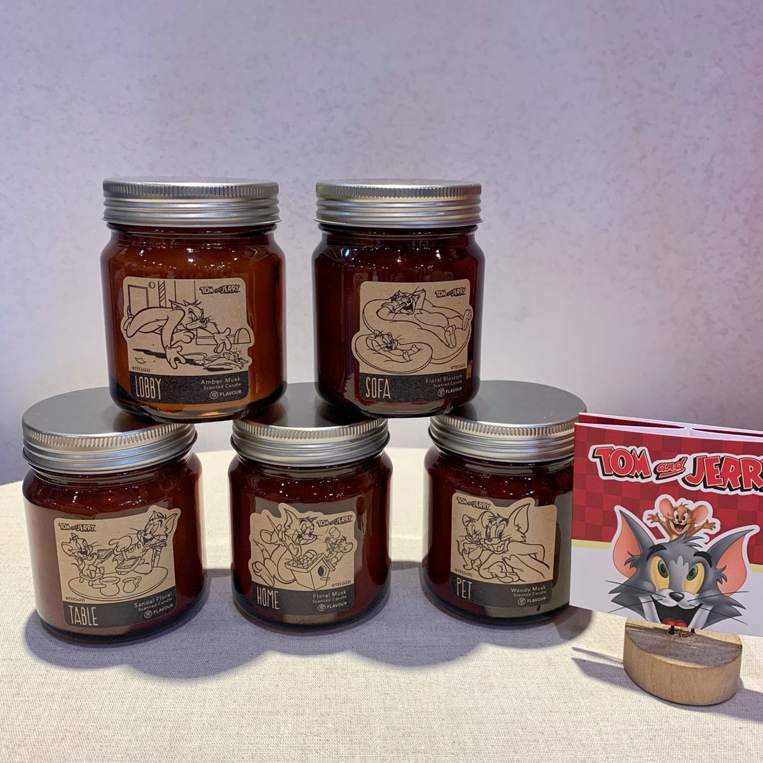 【FLAVOUR】联名杰利鼠 香氛蜡烛150g 宠物友善 居家 香氛蜡烛 - 香薰/精油/线香 - 蜡 
