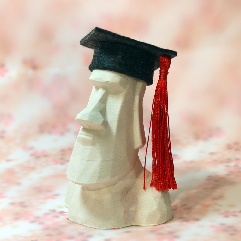 24HR 毕业季 摩艾扩香石 几何切面摩艾 扩香石 居家香氛 - 香薰/精油/线香 - 其他材质 白色