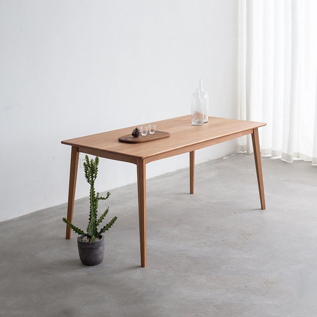熹山工房-设计家具-实木家居-简约风格-长桌(150x80x75) - 其他家具 - 木头 黑色