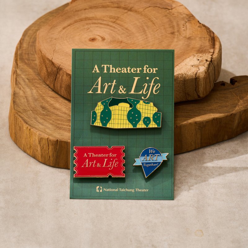 歌剧院地标磁铁组 (3入/组) - 冰箱贴/磁贴 - 其他金属 