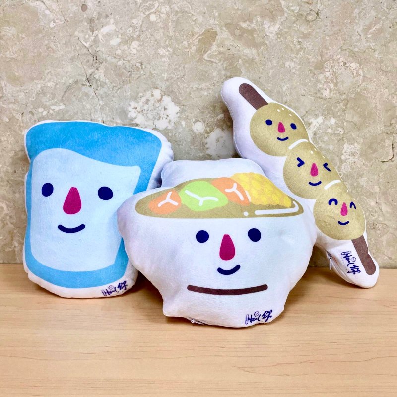 治愈小物主题cushion (20cm) - 枕头/抱枕 - 棉．麻 