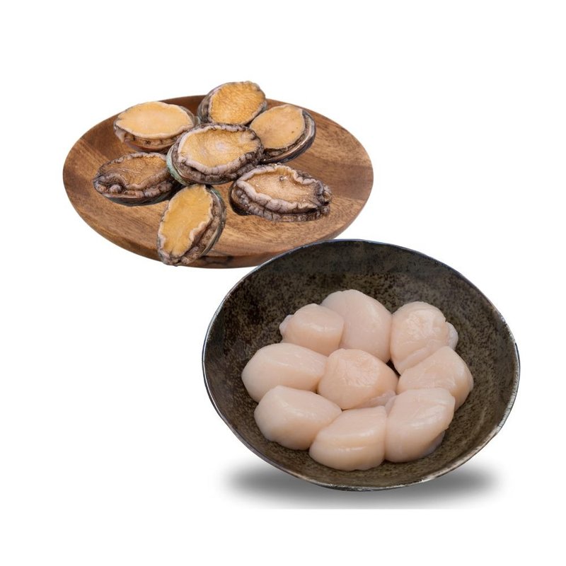 【温国智主厨】海味干贝鲍鱼盘 250gx2入宅配包邮 - 其他 - 新鲜食材 