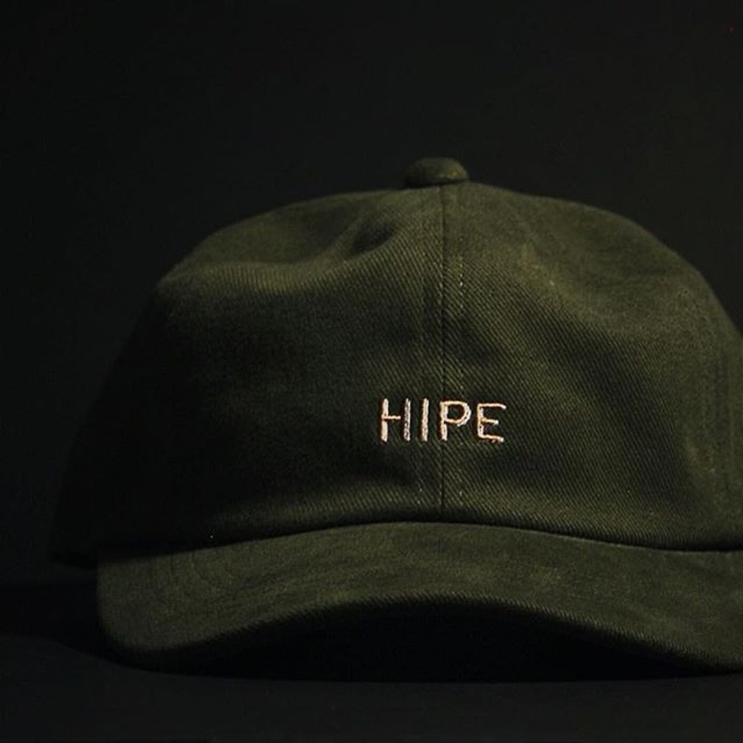 olive short visor cap - 帽子 - 棉 绿色