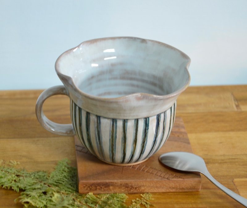 花花杯 - 咖啡杯/马克杯 - 陶 