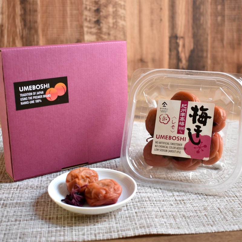 UMEBOSHI -Shiso Herb BlendKishu Nanko-ume100%　Low Sodium, 150g - 酱料/调味料 - 其他材质 橘色