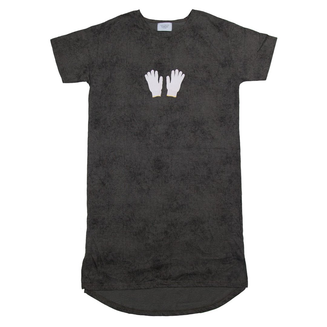 From the body Our original work gloves dress Ladies free size - 洋装/连衣裙 - 棉 咖啡色