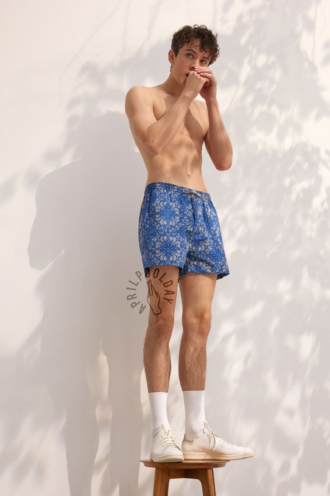 Aprilpoolday Swimwear / JUNO TRUNK - 男装泳裤 - 其他材质 