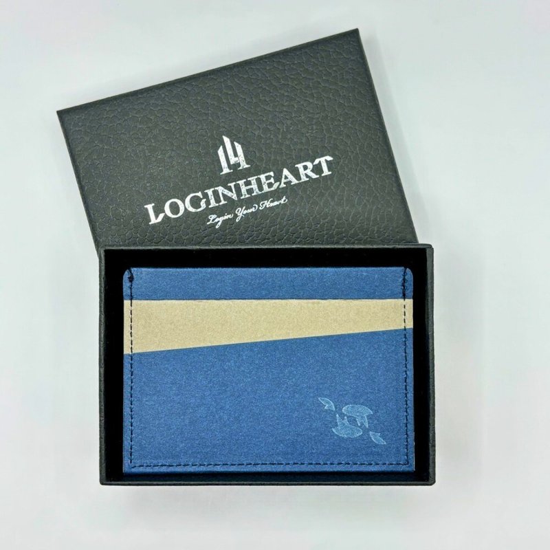 鱼满堂_北欧蓝灰 全防护屏蔽感应卡夹 5卡层皆受屏蔽 防盗刷消磁 - 皮夹/钱包 - 环保材料 